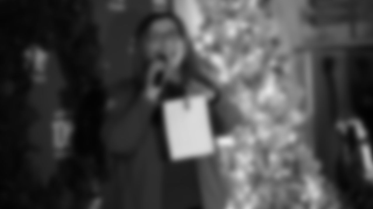 The Seahawks and Delta Air Lines hosted the annual Holiday in the Hangar event on December 2, 2025 to spread holiday cheer.