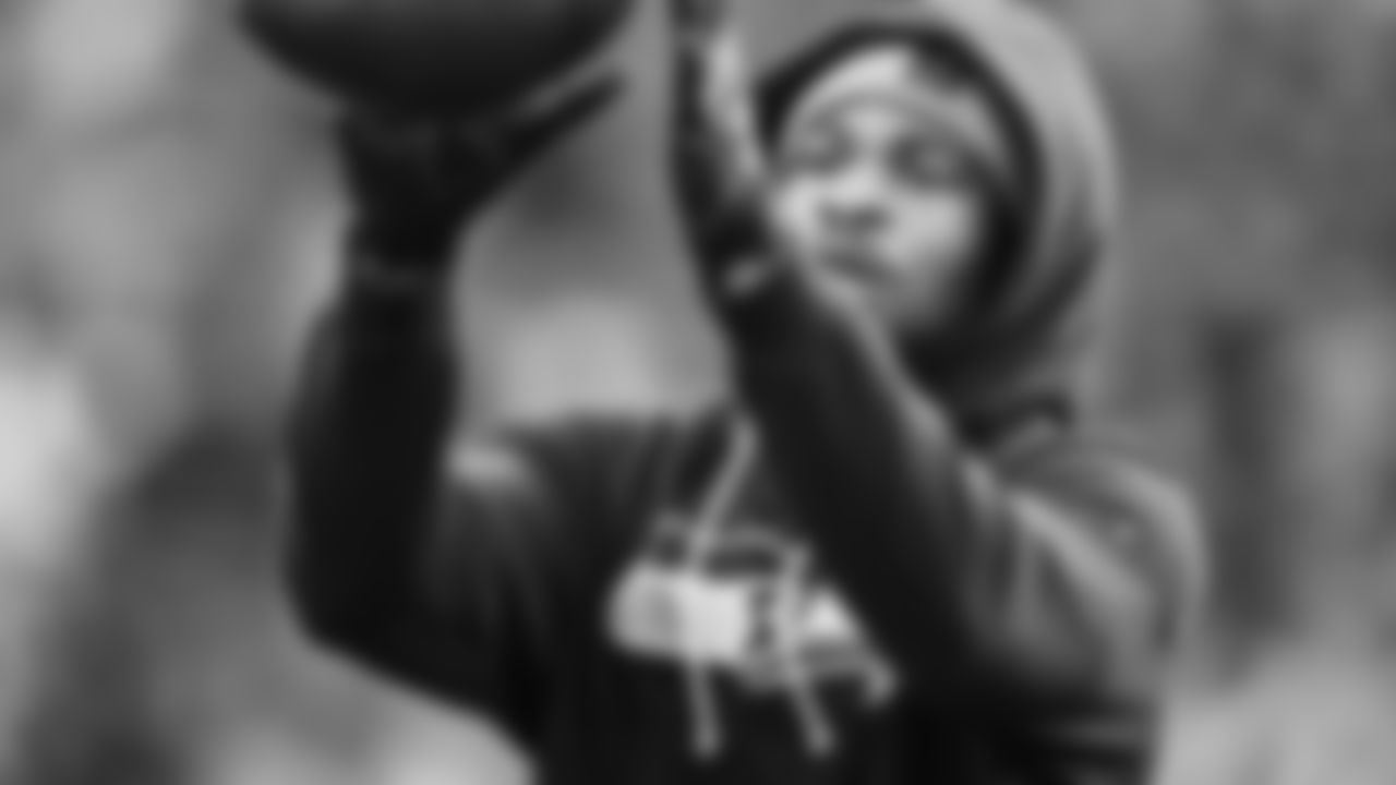 Seahawks safety Nick Emmanwori (3) warms up at Lumen Field for the NFC Championship game vs. the Los Angeles Rams on Sunday, January 25, 2026.