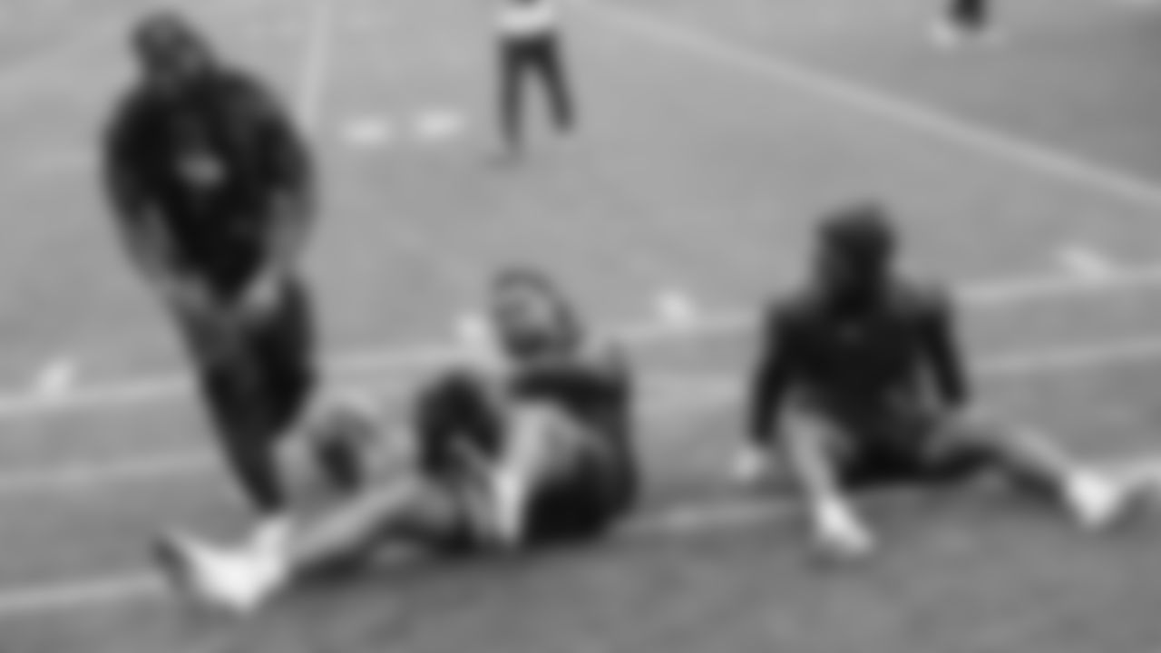 Seahawks linebackers DeMarcus Lawrence and Tyrice Knight were awarded the NVP award on November 12, 2025.