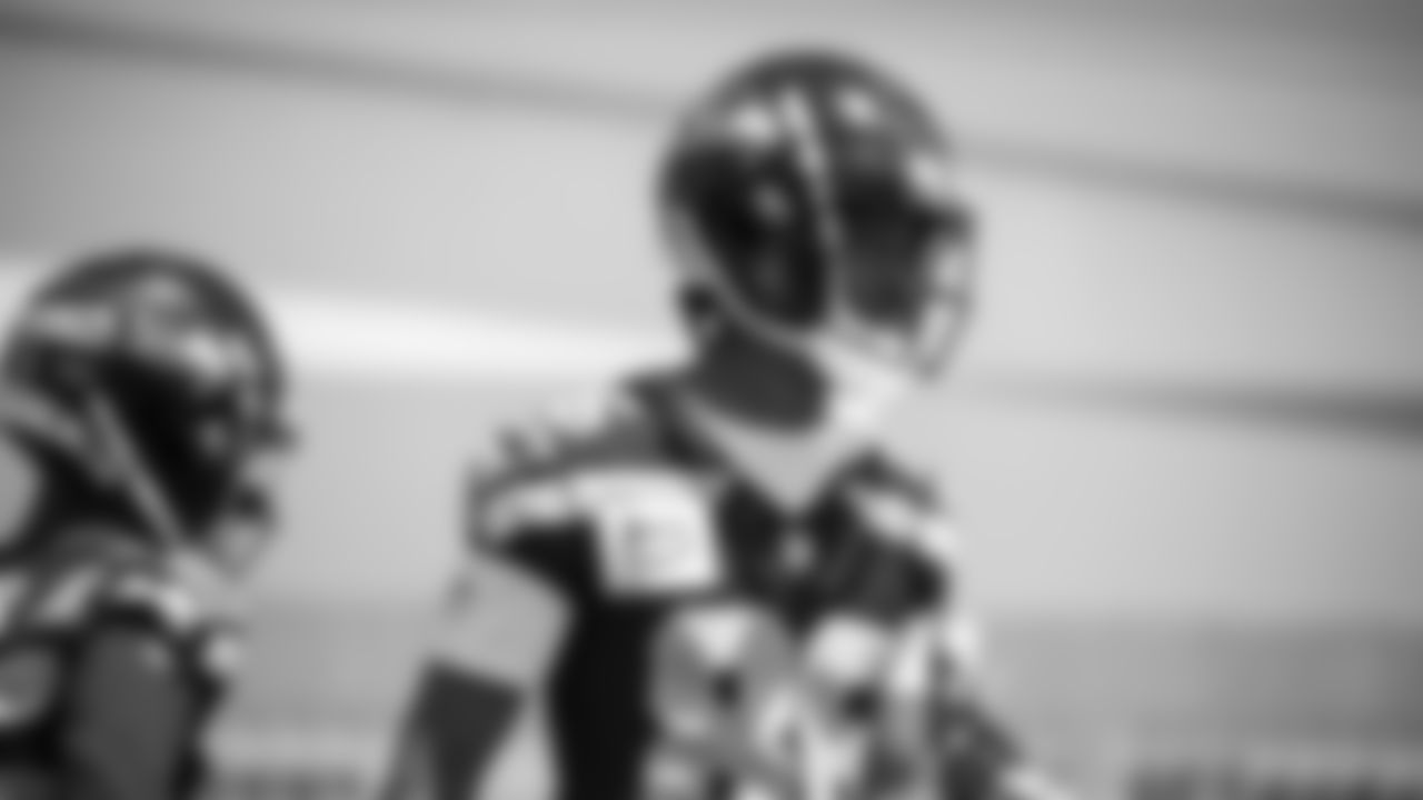 Seahawks wide receiver Ricky White III (86) participated in a workout on day six of OTAs on Thursday, June 5, 2025 at the Virginia Mason Athletic Center.