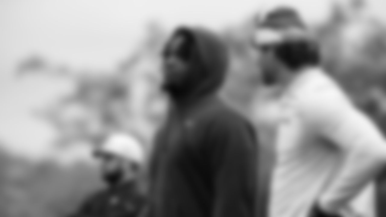 Seahawks linebacker Boye Mafe (53) participated in a workout on May 13, 2025 at the Virginia Mason Athletic Center.