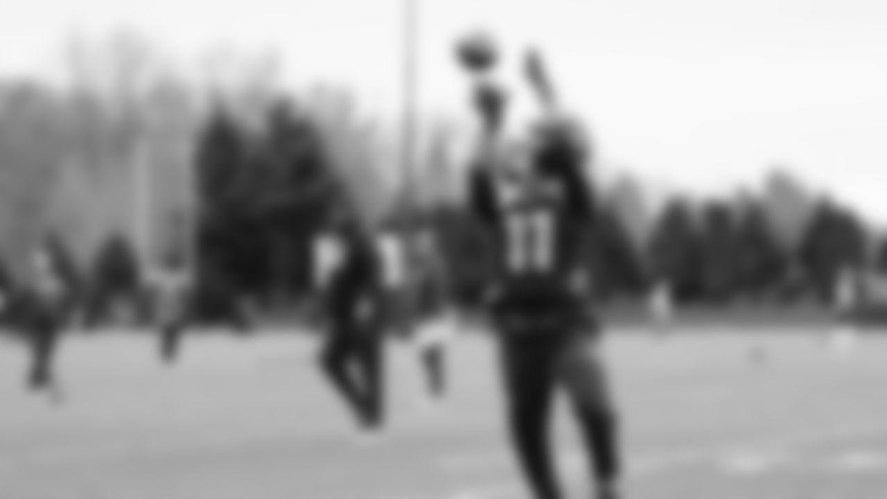 Seahawks wide receiver Jaxon Smith-Njigba (11) practiced on Friday, January 30, 2026 at the Virginia Mason Athletic Center.