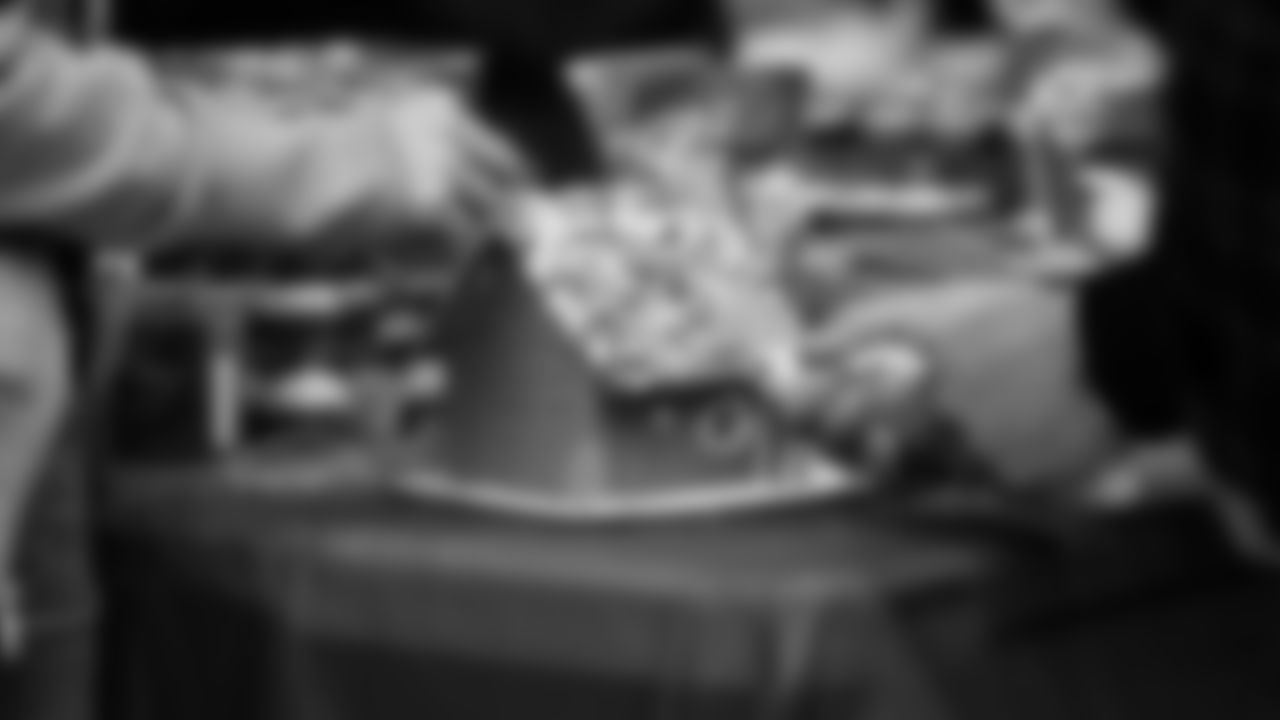 Seahawks Legends hosted a holiday event at the Virginia Mason Athletic Center on December 10, 2025.