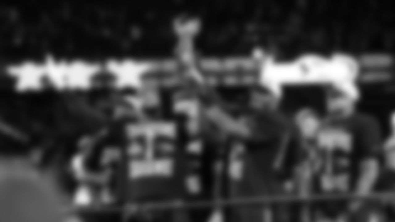 The Seahawks celebrated the 29-13 victory vs. the Patriots in Super Bowl LX.