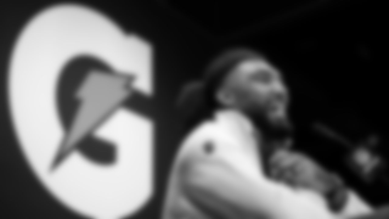 The Seattle Seahawks took part in 'Super Bowl Opening Night' on Monday, February 2 to kickoff Super Bowl LX week in the Bay Area.