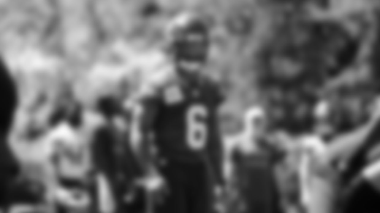 Seahawks quarterback Jalen Milroe (6) participated in a workout on day six of OTAs on Thursday, June 5, 2025 at the Virginia Mason Athletic Center.