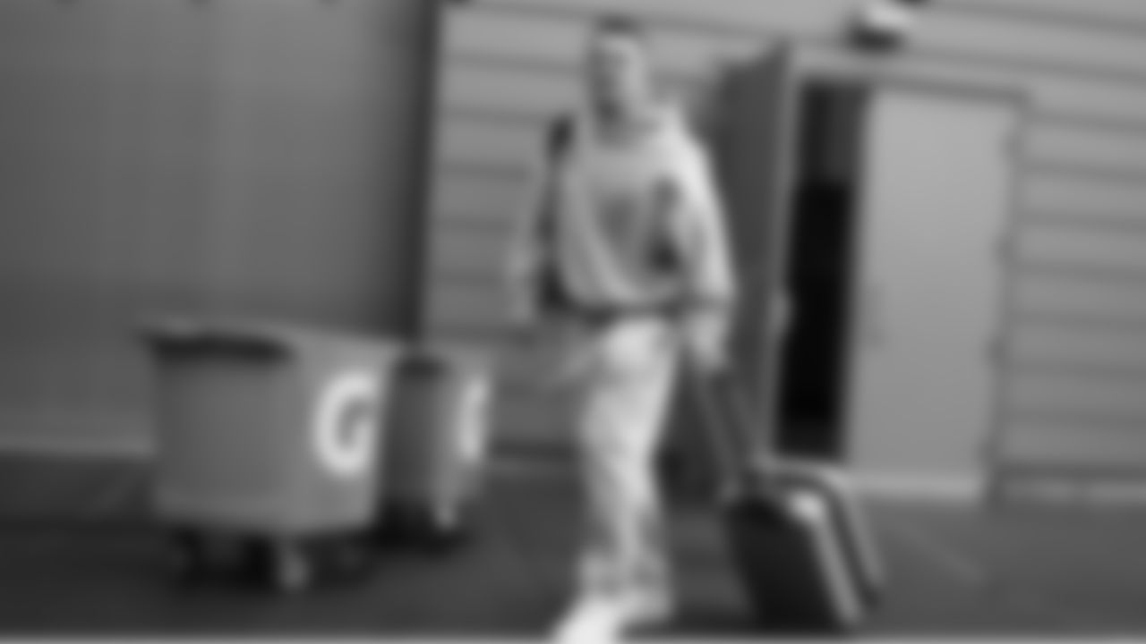 Seahawks safety Ty Okada (39) departed the Virginia Mason Athletic Center on November 1, 2025.