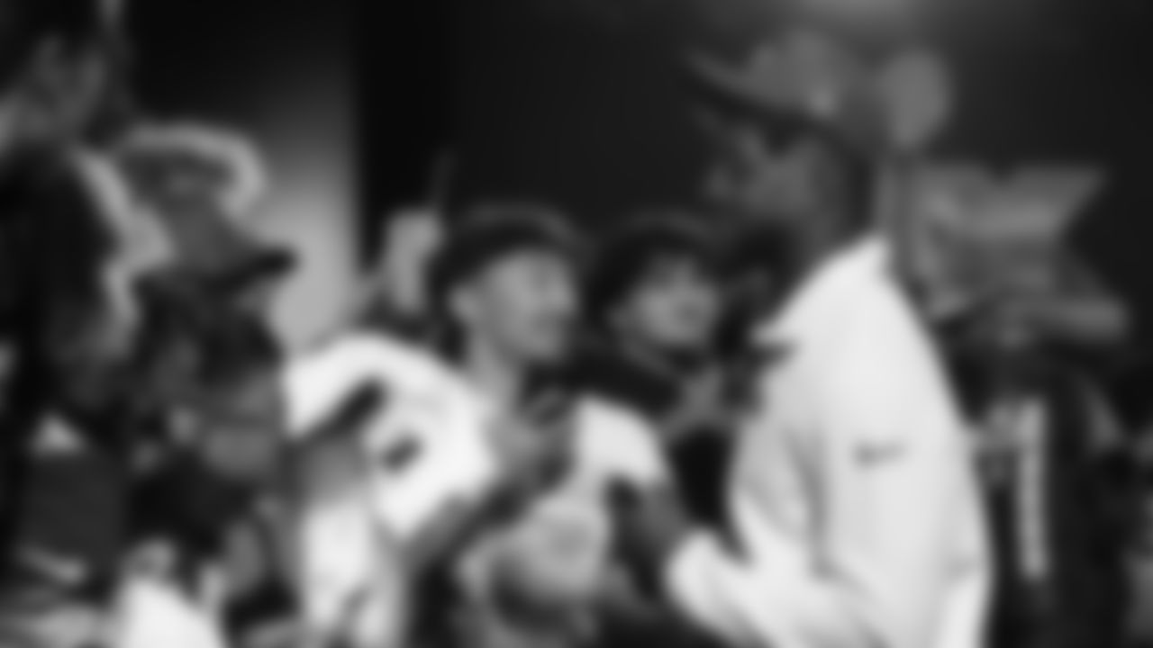 The 12s showed up in the Bay Area for 'Super Bowl LX Opening Night' on Monday, February 2.