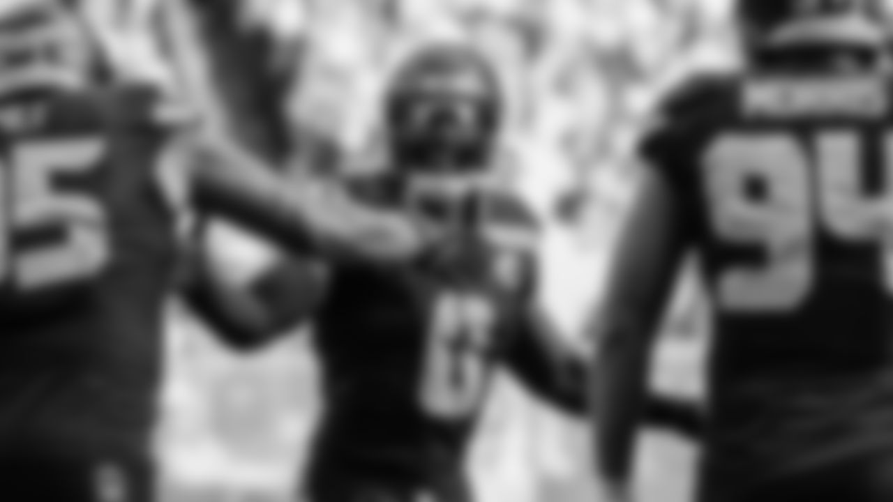 Seahawks defensive end DeMarcus Lawrence (0) vs. the Cardinals in Week 10.