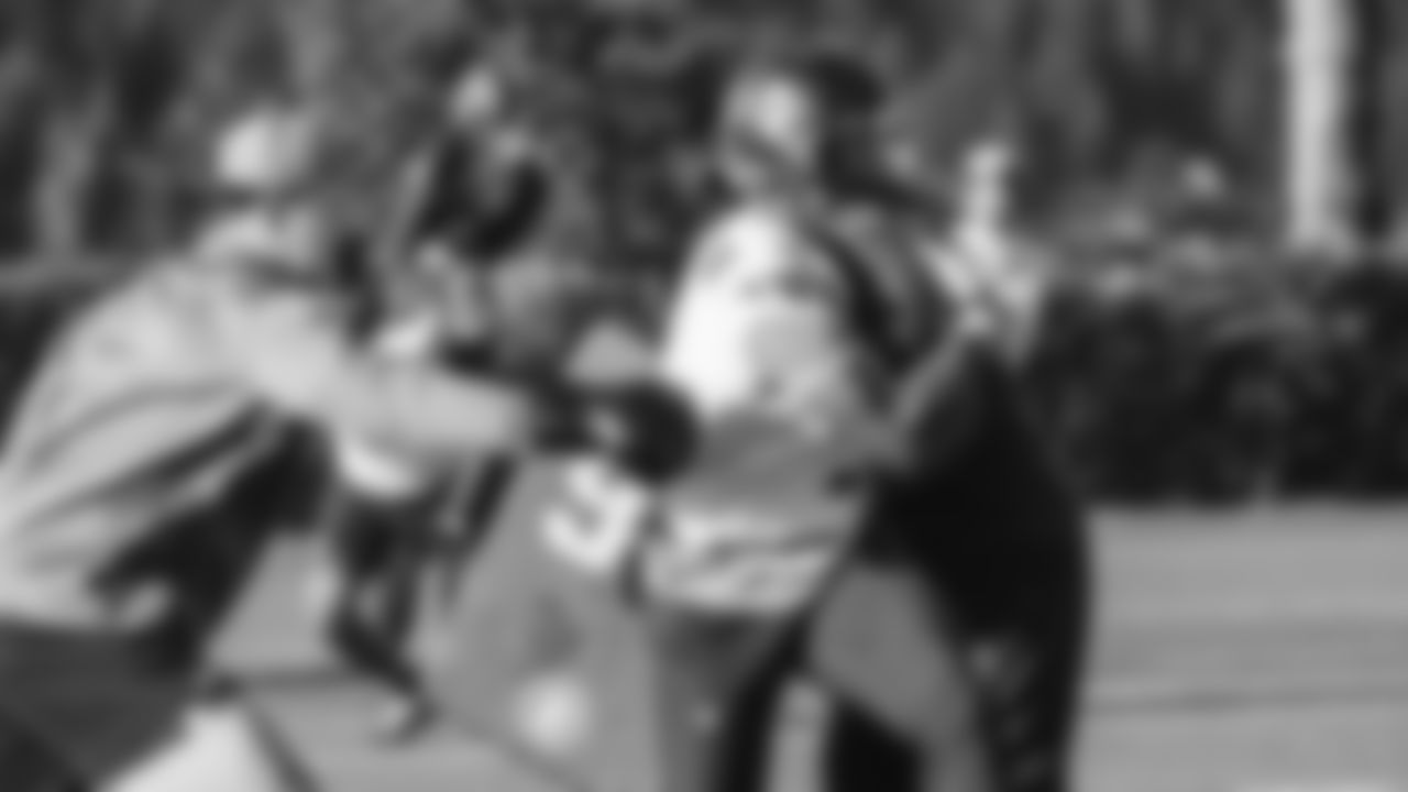 Seahawks running back Kenneth Walker III (9) practiced on Wednesday, November 19 at the Virginia Mason Athletic Center.