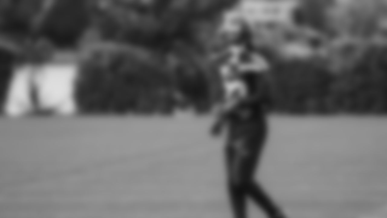 Seahawks wide receiver Rashid Shaheed (22) practiced on Wednesday, November 5, 2025 at the Virginia Mason Athletic Center.