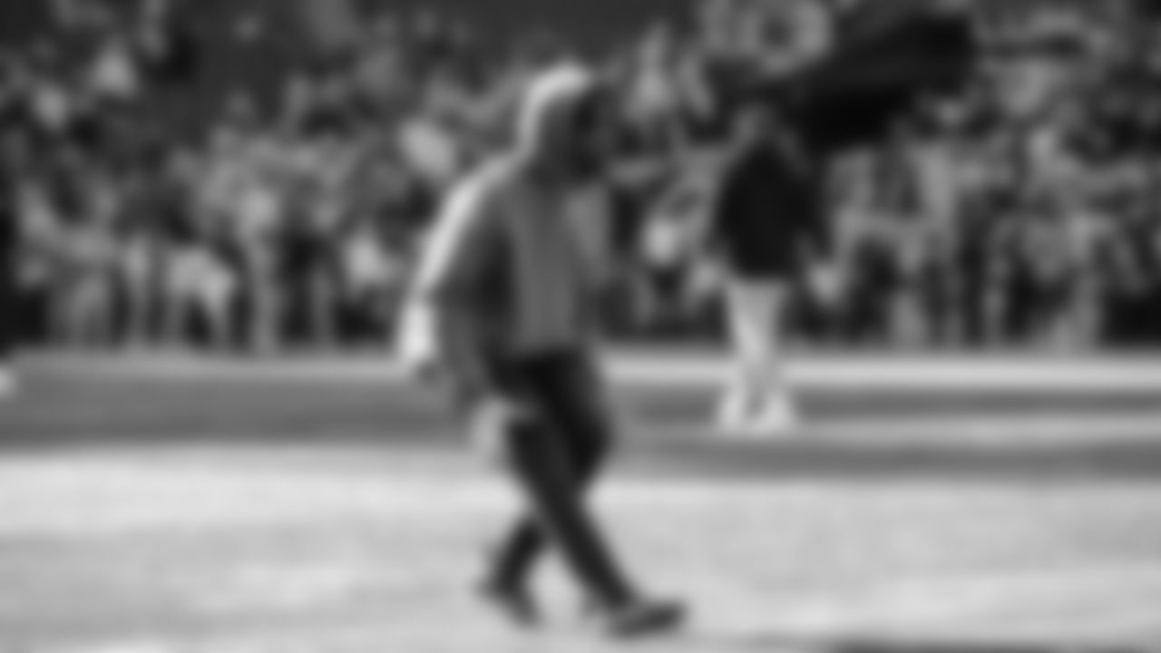 Seahawks cornerback Derion Kendrick (1) warms up at Lumen Field for the Week 10 matchup vs. the Arizona Cardinals.