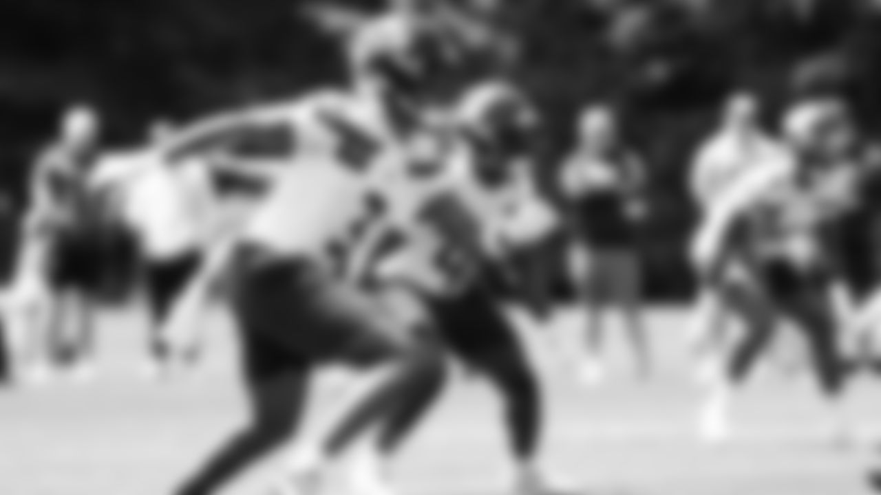 Seahawks safety Nick Emmanwori (3) participated in a workout on day two of minicamp on Wednesday, June 11, 2025 at the Virginia Mason Athletic Center.