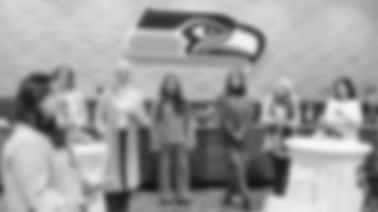 The Seahawks Women's Association hosted a baby shower for expecting mothers on the team with the goal to impact local moms in need in our community.