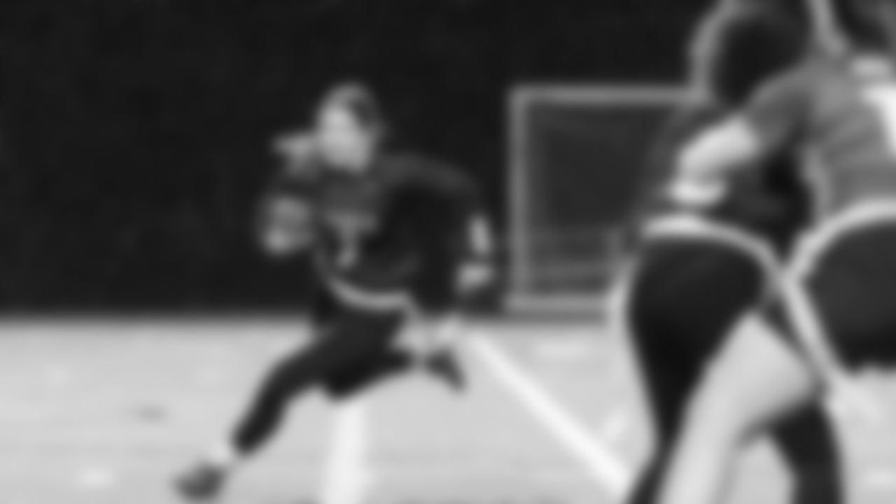 The Seahawks visited Lake Washington High School on Thursday, December 11, 2025 with Seahawks Cornerback Josh Jobe for the second Girls Flag Takeover of the season featuring varsity games between Issaquah High School vs. Juanita High School and Skyline High School vs. Lake Washington High School.