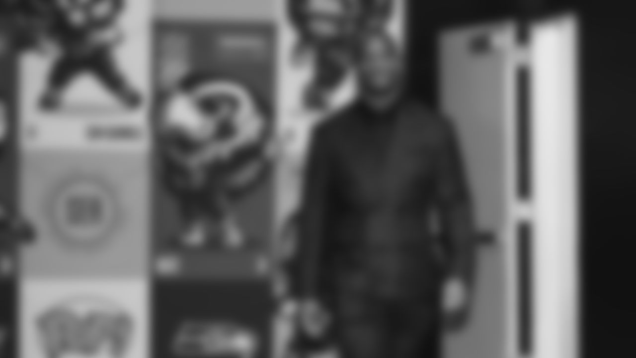 Seahawks running back Kenneth Walker III (9) arrived at Lumen Field for the Week 16 matchup vs. the L.A. Rams.