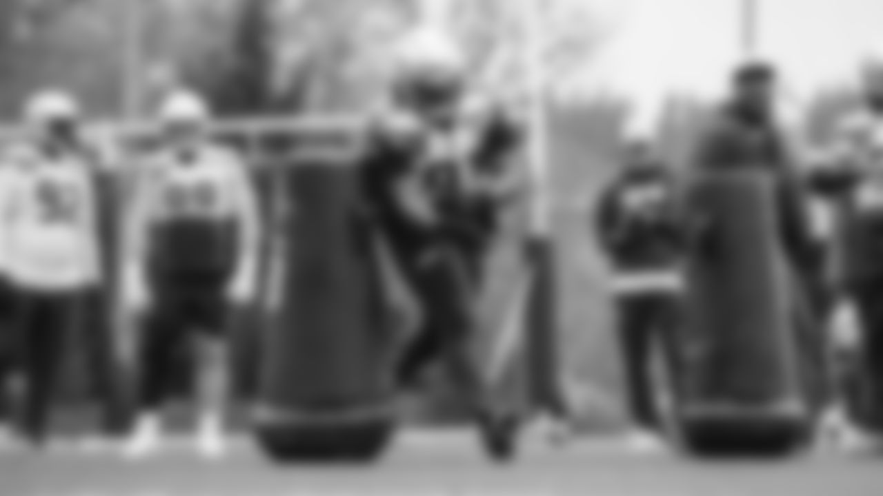 Seahawks defensive tackle Byron Murphy II (91) practiced on Wednesday, November 26, 2025 at the Virginia Mason Athletic Center.