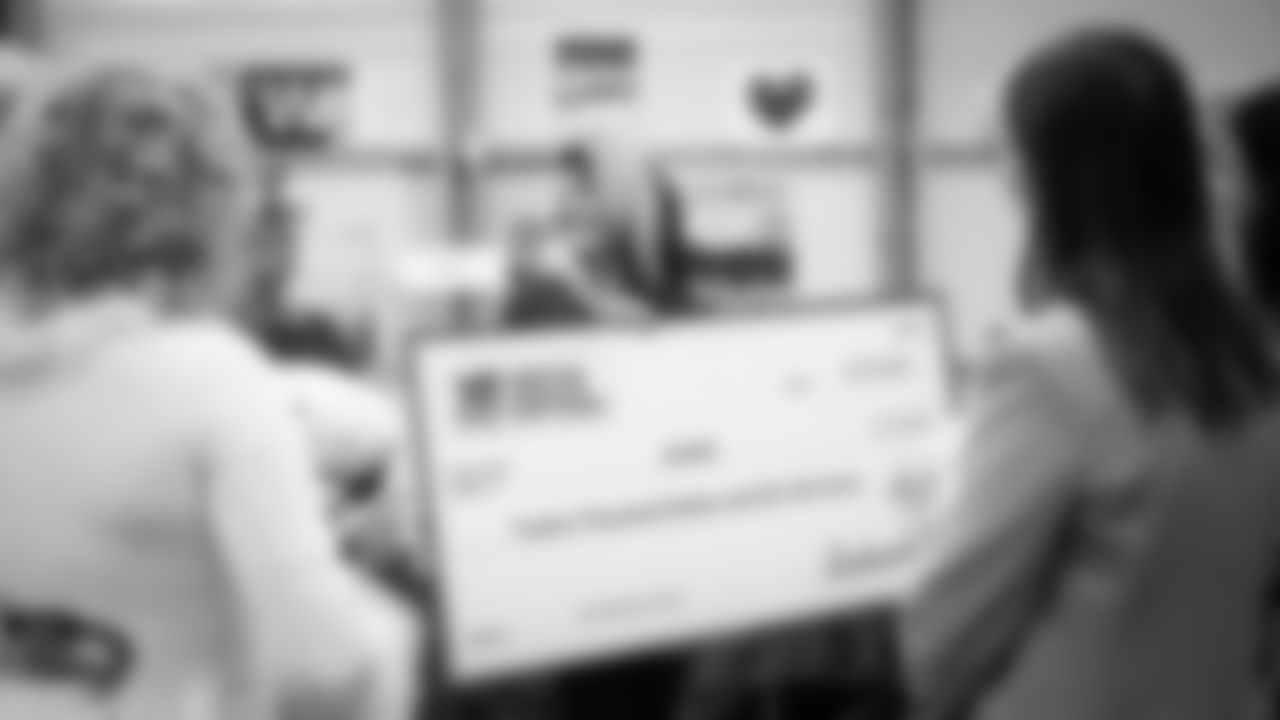 The Seahawks surprised SafeFutures Youth Center and DAWN with $12K grants to create teen wellness spaces on Friday, December 12, 2025 as the concluding Impacting 50 Communities initiative.