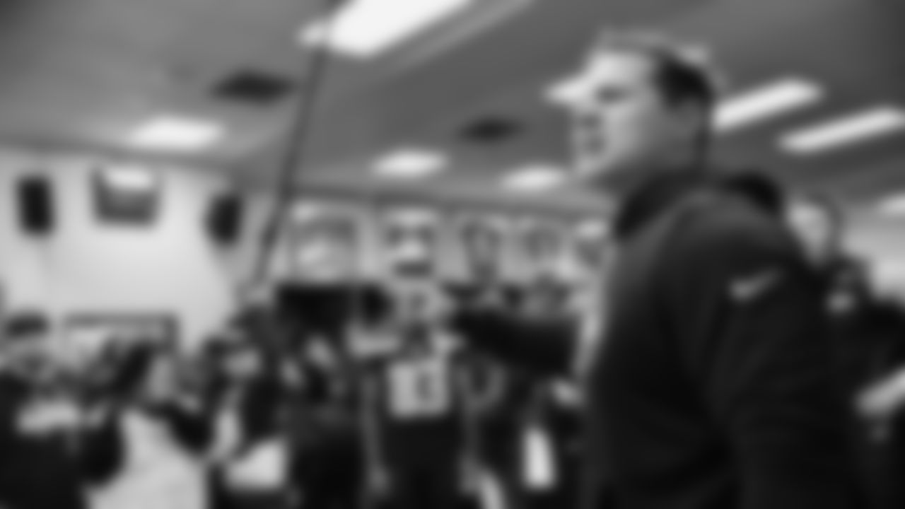 The Seahawks celebrated the 41-6 victory over the 49ers in the NFC Divisional Round game on January 17, 2026 at Lumen Field.