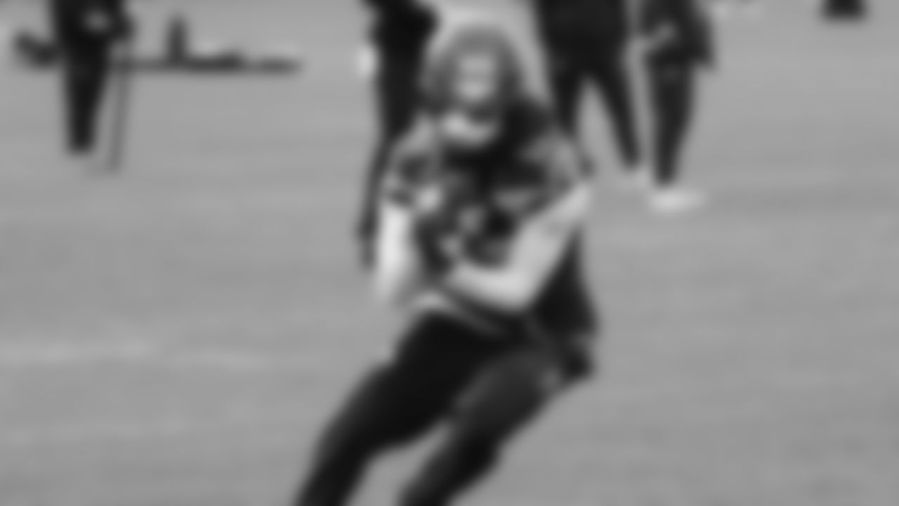 Seahawks wide receiver Jaxon Smith-Njigba (11) practiced on Thursday, January 8, 2026 at the Virginia Mason Athletic Center.