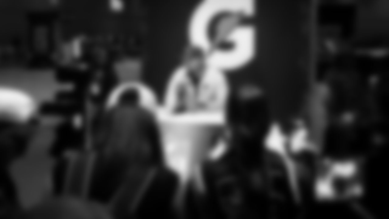 The Seattle Seahawks took part in 'Super Bowl Opening Night' on Monday, February 2 to kickoff Super Bowl LX week in the Bay Area.