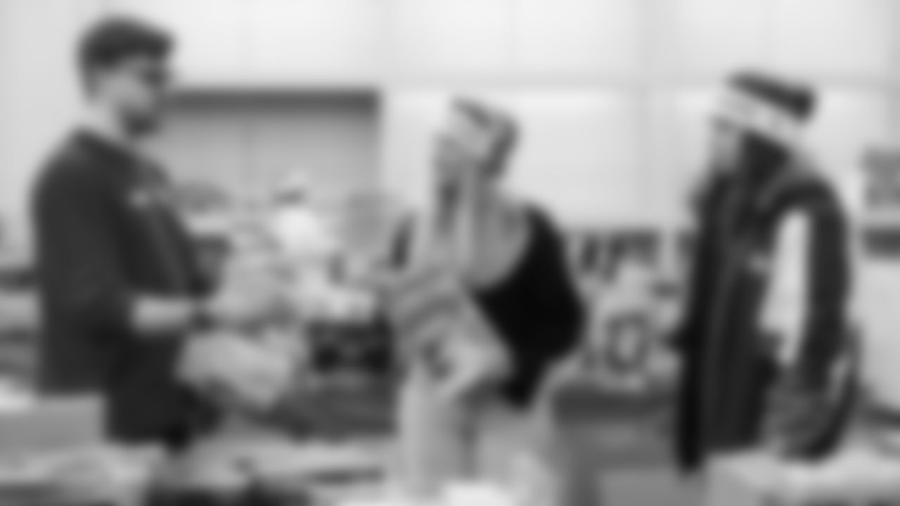 In spirit of the holiday season, the Seahawks volunteered on Wednesday, December 10th, 2025, at the Salvation Army Christmas Warehouse in Tukwila, WA, where they sorted donated toys and contributed $1,000 worth of additional toy donations.