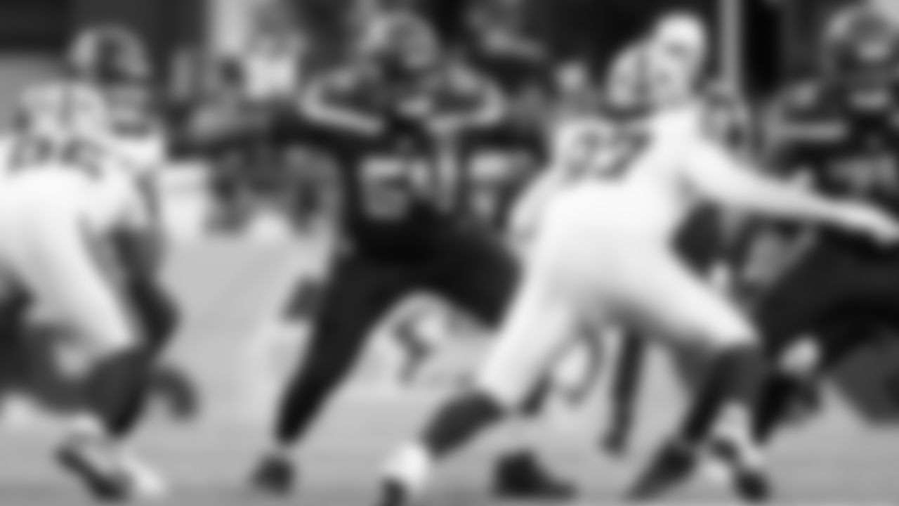 Seahawks guard Christian Haynes (64)