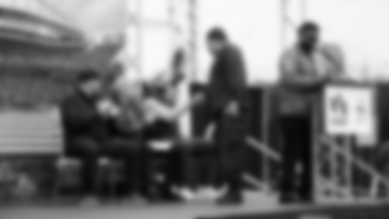 USAA's "Change of Command" event is to celebrate a different military service each year: rotating through the 5 branches -- Army, Airforce, Navy, Coast Guard, Marines.