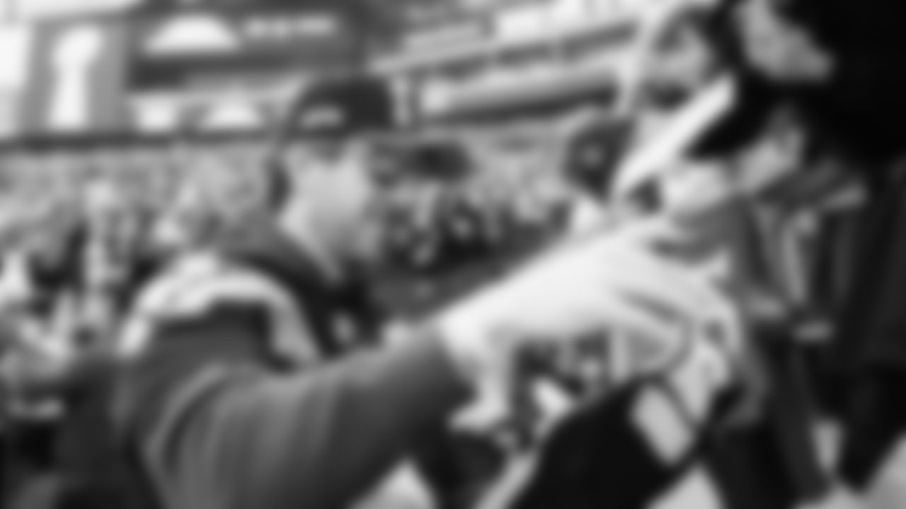 The Seahawks hosted a trophy celebration at Lumen Field on Wednesday, February 11, 2026 in honor of their world championship.