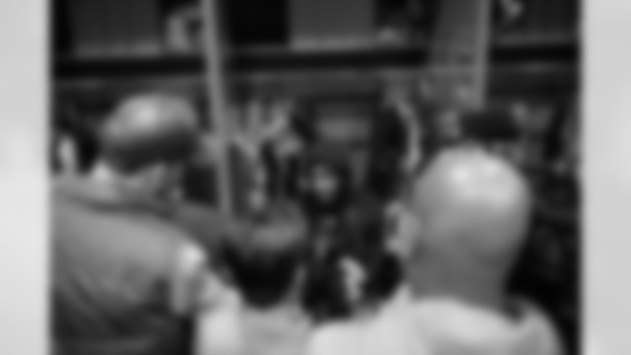 Seahawks cornerback Devon Witherspoon (21) in the locker room following the end of the 2024 season on Monday, January 6, 2025.