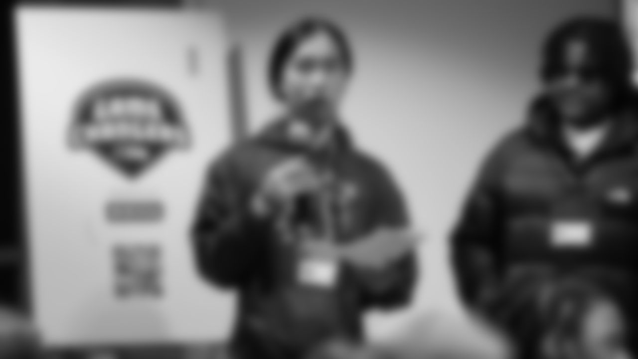 In partnership with BECU, the Seahawks continued their programming with a special visit and words of encouragement from Mike Morris, as the session explored how sport can be a vehicle for change.
