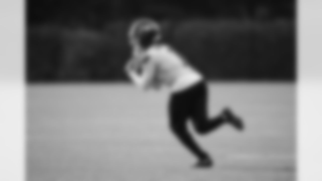 Seahawks wide receiver Jaelon Darden (1) practiced on Wednesday, December 11, 2024 at the Virginia Mason Athletic Center