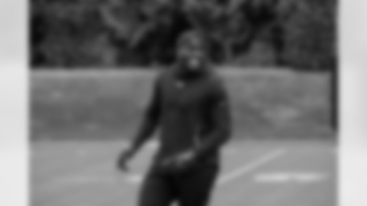 Seahawks linebacker Derick Hall (58) participated in the Seahawks 2025 offseason workout program.