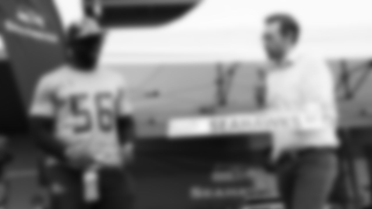 The Seahawks hosted a Seahawks Flag Football camp in Sydney, Australia where local kids had the opportunity to compete alongside Seahawks Legend Cliff Avril.