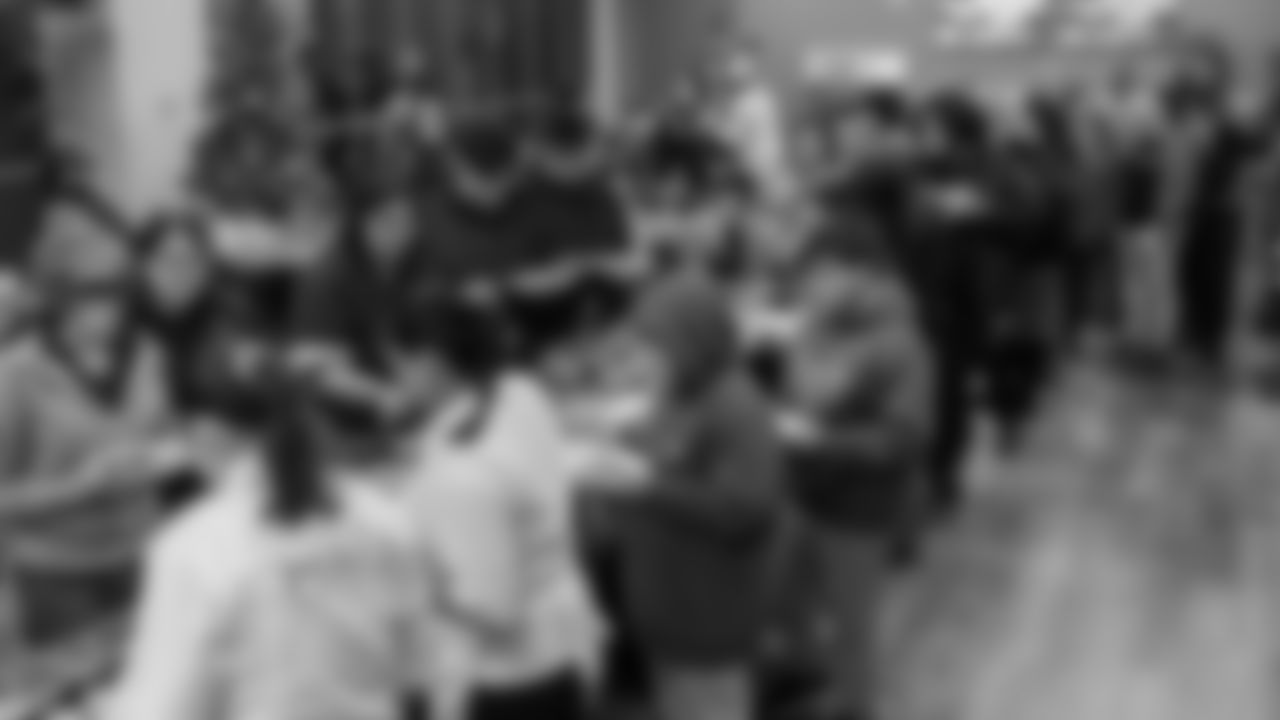 Seahawks Legends hosted a holiday event at the Virginia Mason Athletic Center on December 10, 2025.