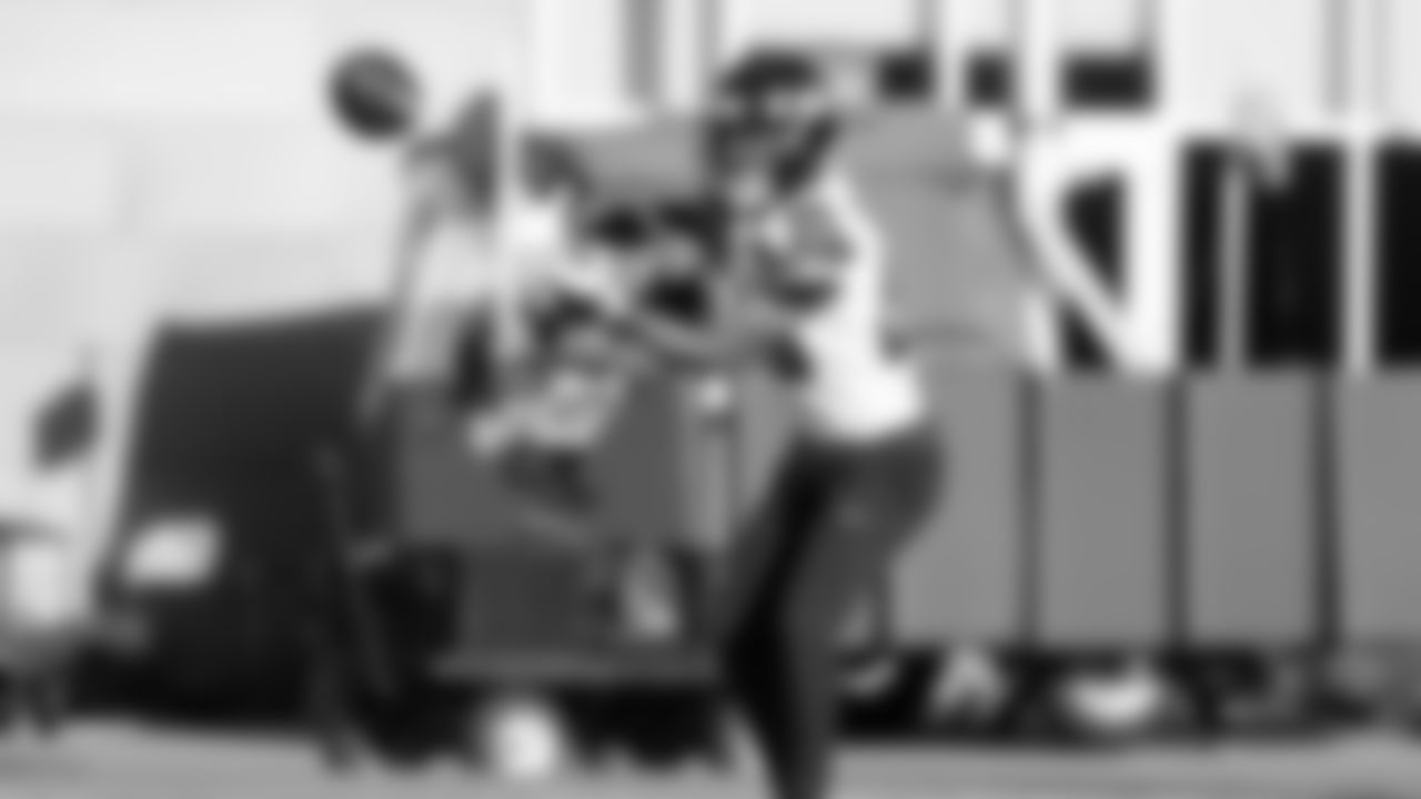 Seahawks wide receiver Ricky White III (86) practiced on Wednesday, November 19 at the Virginia Mason Athletic Center.