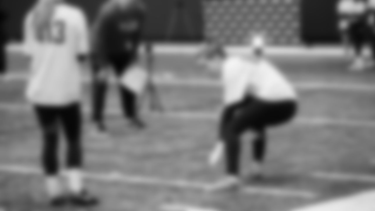 The Seahawks hosted the USA Football Talent ID Camp on February 21, 2026 at the Virginia Mason Athletic Center.