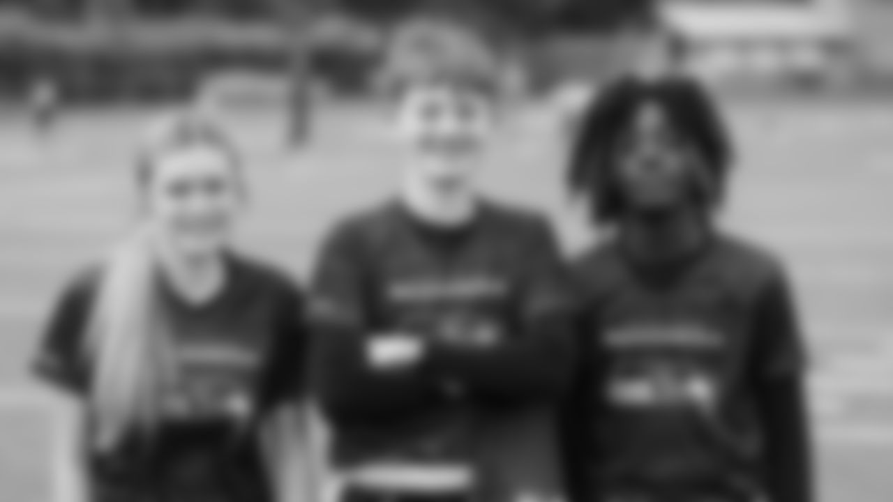 The Seahawks had another round of surprise game day visits at three Seahawks Flag Football League locations on Sunday, October 12th, 2025