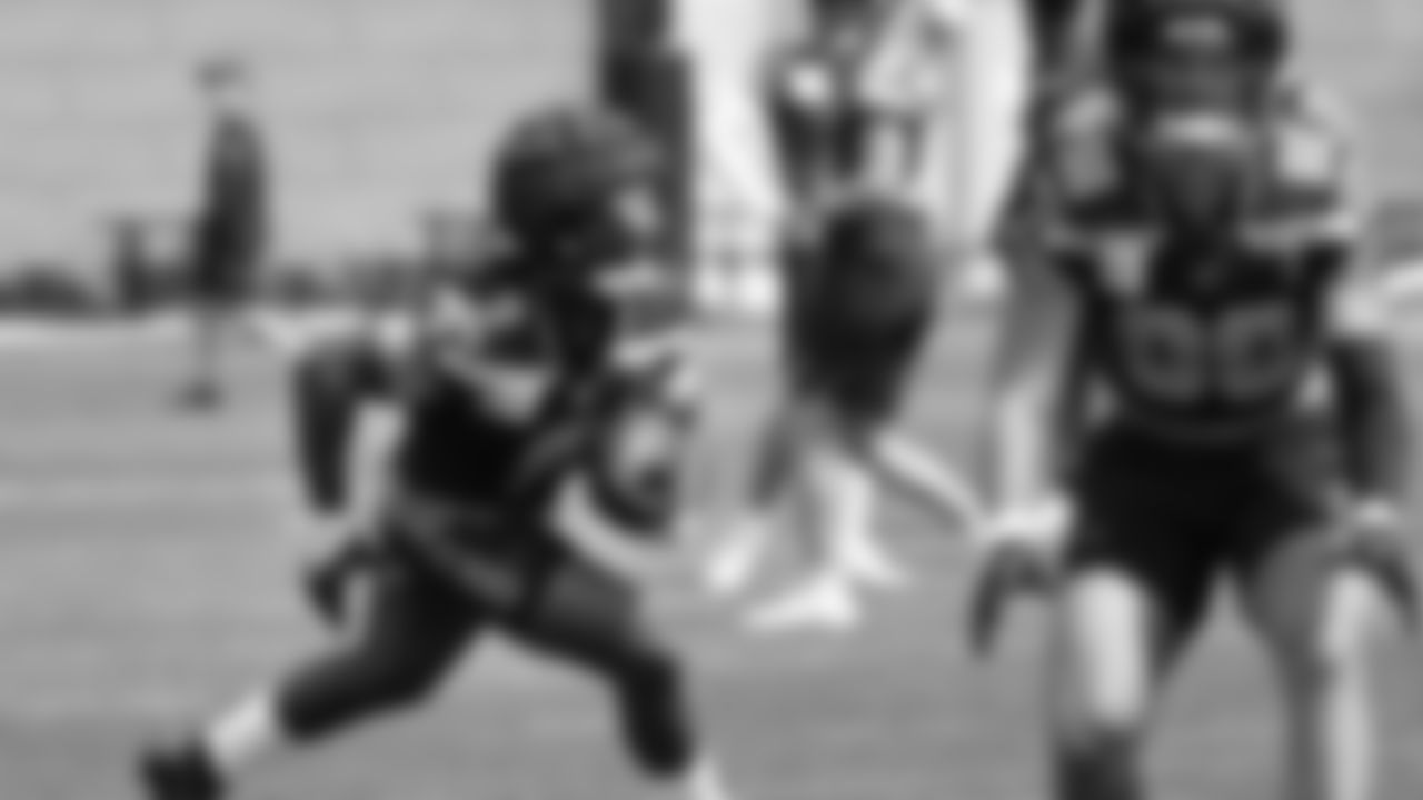 Seahawks running back Kenneth Walker III (9) practiced on August 19, 2025 at the Virginia Mason Athletic Center.