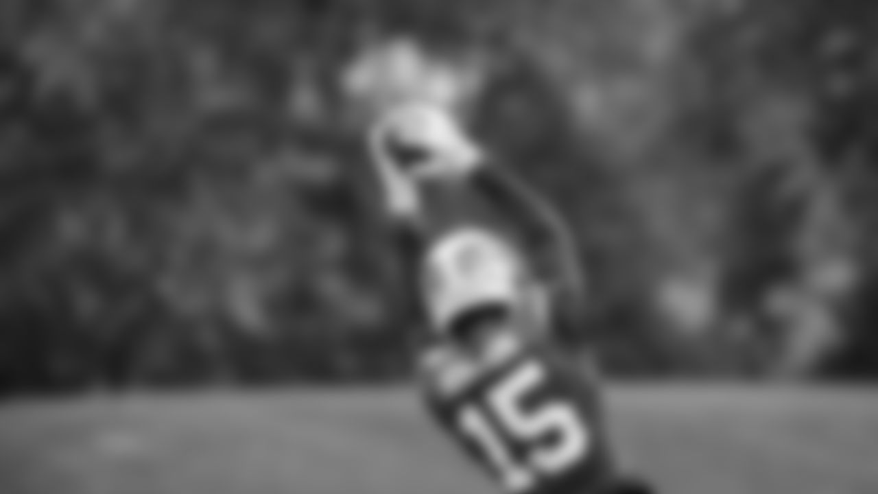 Seahawks wide receiver Tory Horton (15) practiced on Thursday, October 30, 2025 at the Virginia Mason Athletic Center.