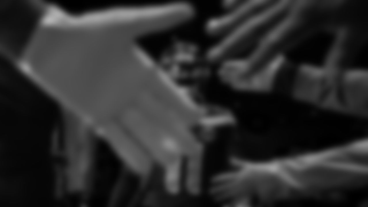 Seahawks receiver Jaxon Smith-Njigba is focused as he heads to the field.