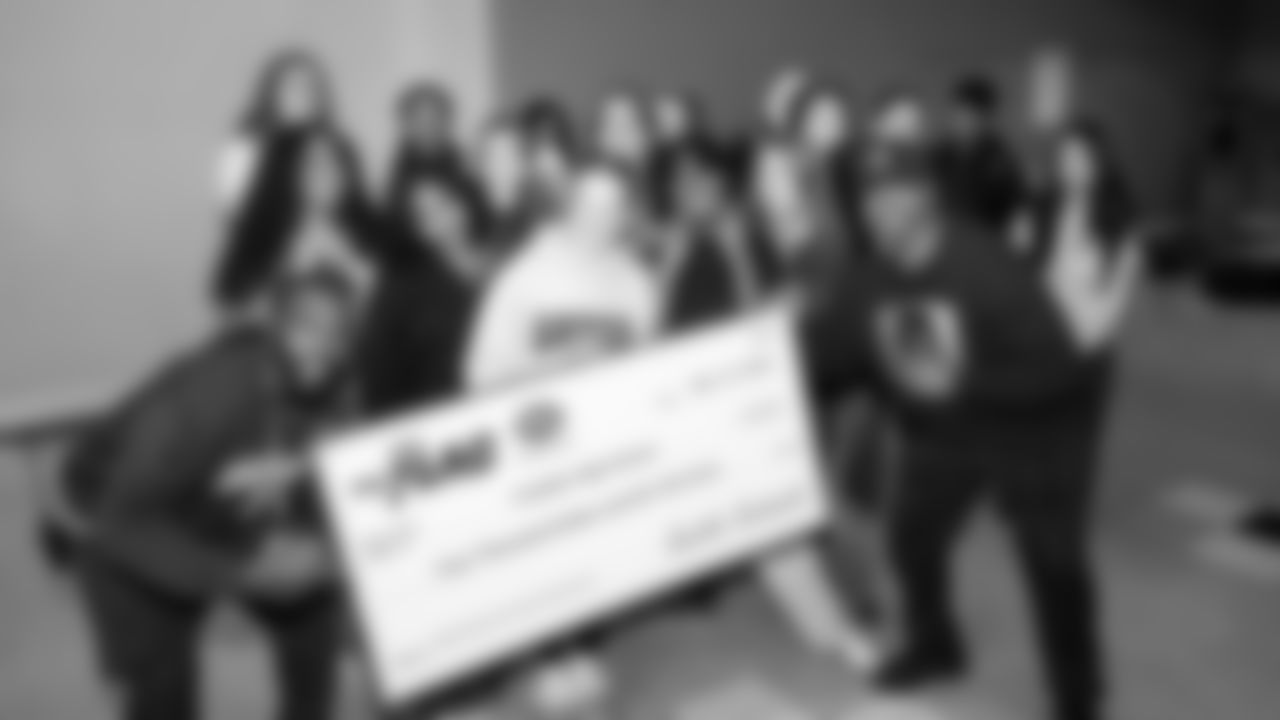 The Seahawks and PCL Construction awarded Franklin High School with a girls flag grant to help implement their first-ever high school girls flag football team.