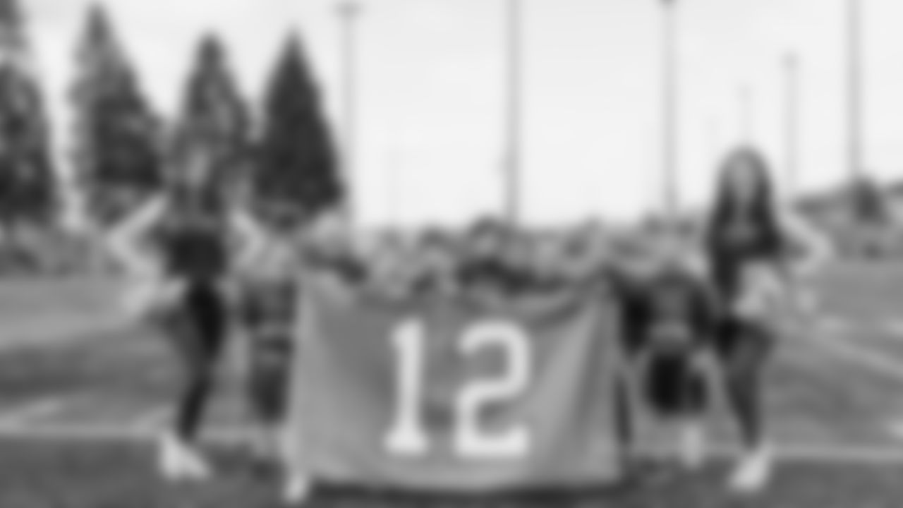 The Seahawks visited three Seahawks Flag Football League locations with surprise game day appearances on Sunday, May 4, 2025.