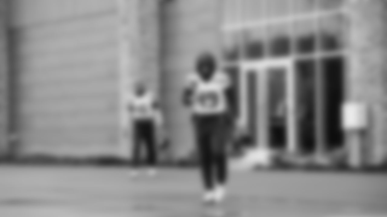 Seahawks linebacker Chris Paul Jr. (49) practiced on Friday, January 30, 2026 at the Virginia Mason Athletic Center.