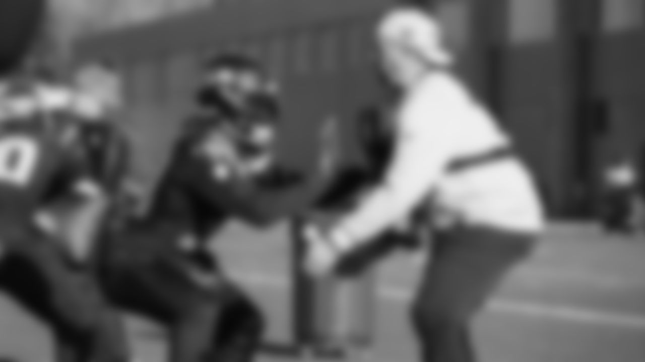 Seahawks running back Cam Akers (30) practiced on Thursday, January 22, 2026 at the Virginia Mason Athletic Center.