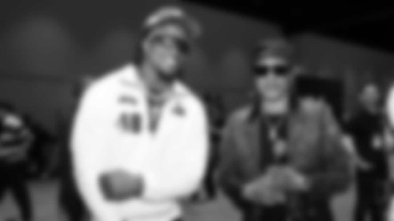 The Seattle Seahawks took part in 'Super Bowl Opening Night' on Monday, February 2 to kickoff Super Bowl LX week in the Bay Area.