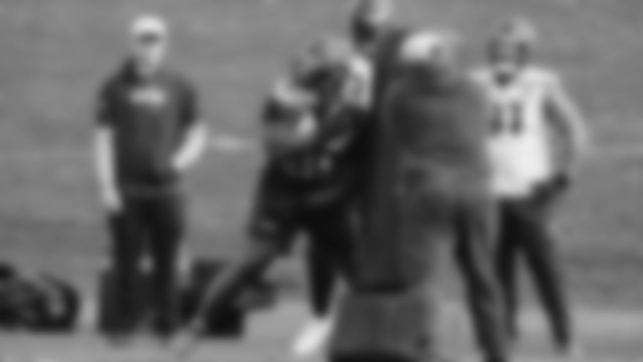 Seahawks defensive tackle Jarran Reed (90) practiced on Wednesday, January 14, 2026 at the Virginia Mason Athletic Center.