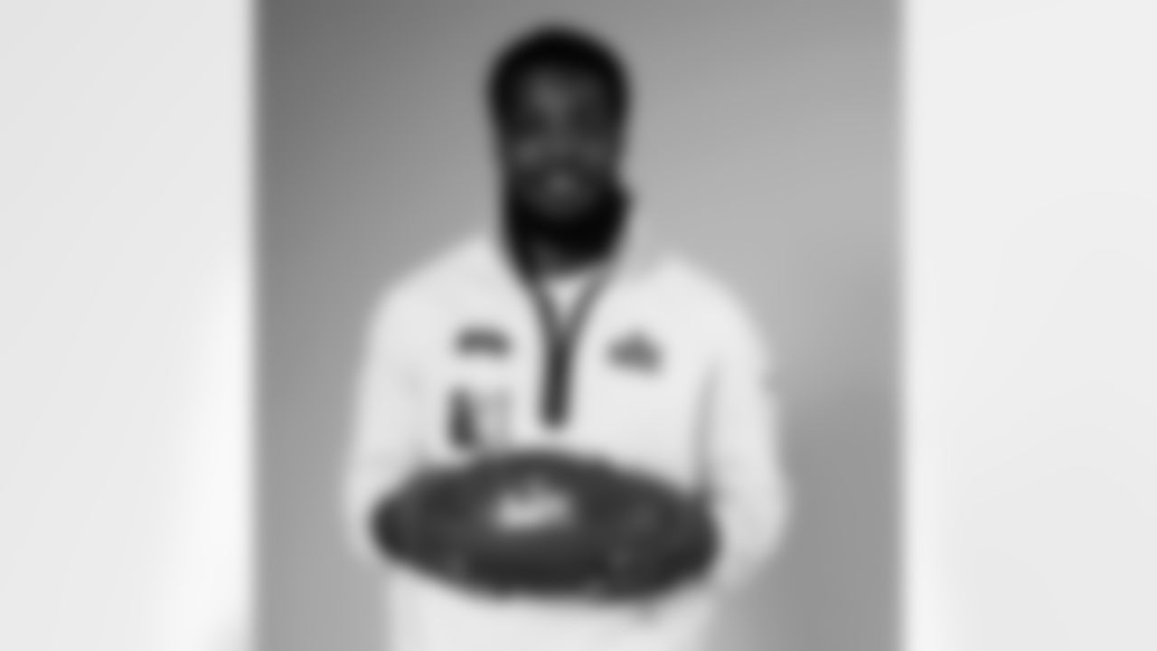 Seahawks cornerback Devon Witherspoon (21) during Super Bowl LX Opening Night media day on February 2, 2026.