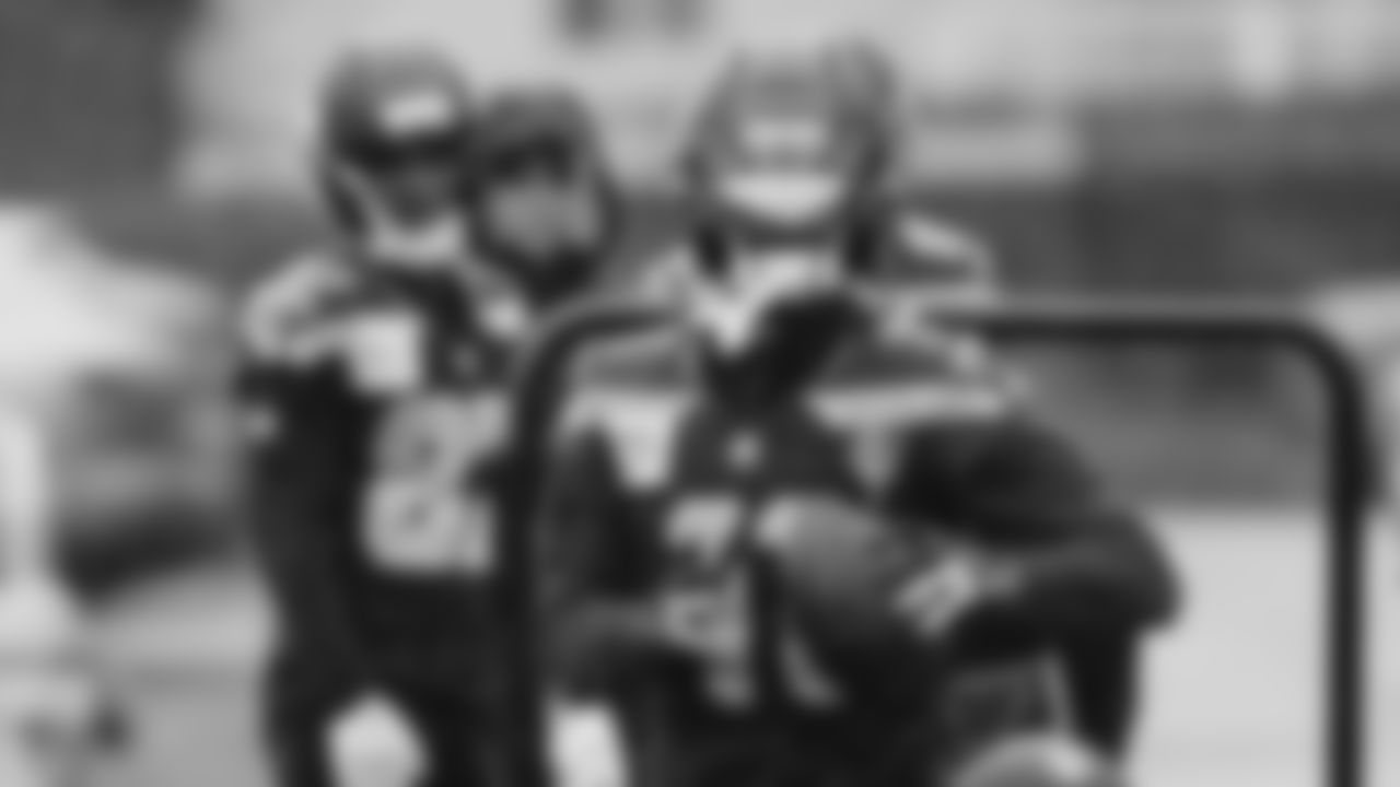 Seahawks wide receiver Jaxon Smith-Njigba (11) practiced on Wednesday, January 7, 2026 at the Virginia Mason Athletic Center.