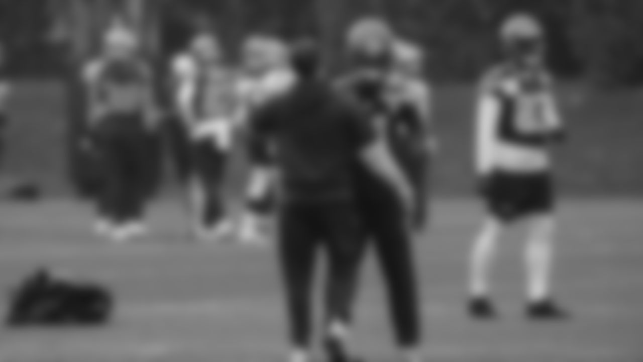 Seahawks wide receiver Jaxon Smith-Njigba (11) practiced on Friday, December 12, 2025 at the Virginia Mason Athletic Center.